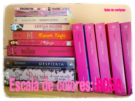 [Book-tag] Escala de colores #3: ROSA