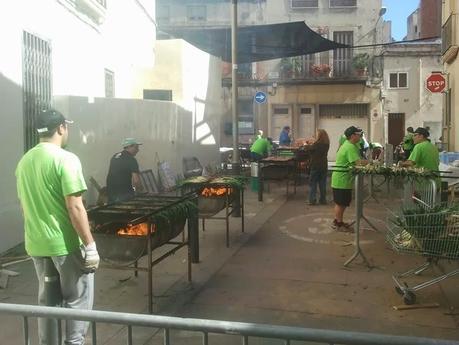 SANT MEDIR DE SANTS, Y CALÇOTADA CON LOS MEJORES AMIGOS, NÚRIA Y JORDI...10-03-2014...!!!