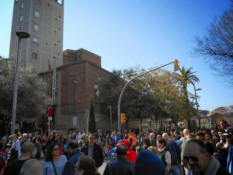 SANT MEDIR DE SANTS, Y CALÇOTADA CON LOS MEJORES AMIGOS, NÚRIA Y JORDI...10-03-2014...!!!