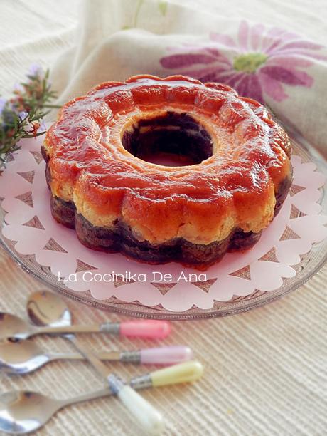 Brownie-flan