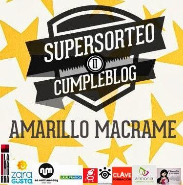 SUPERSORTEO II CUMPLEBLOG!!!!!