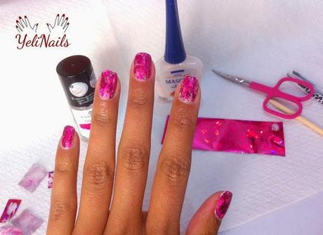 Pegamento para foil de essence / Foil nail art.