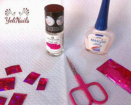 Pegamento para foil de essence / Foil nail art.