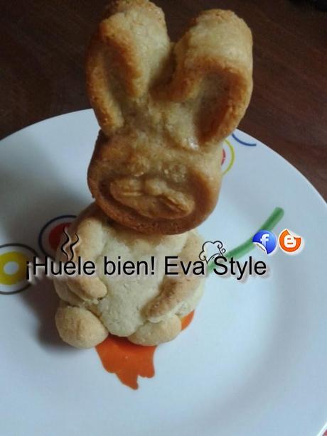 Tarta conejo de pascua