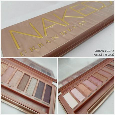 Nueva NAKED3 URBAN DECAY (Fake) de Aliexpress