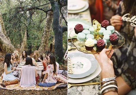 Una fiesta de soltera boho. Detalles y ambientacion. Una fiesta de soltera boho. Detalles y ambientacion.