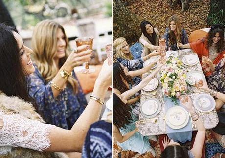 Una fiesta de soltera boho. Detalles y ambientacion. Una fiesta de soltera boho. Detalles y ambientacion.