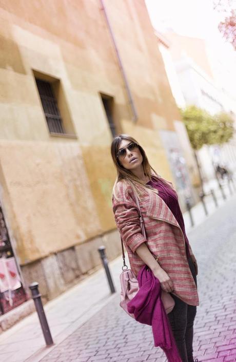 street style barbara crespo pink spring jacket the corner shop fashion blogger outfit blog de moda street style barbara crespo pink spring jacket the corner shop fashion blogger outfit blog de moda