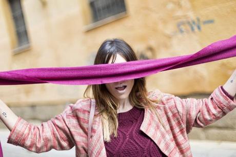 street style barbara crespo pink spring jacket the corner shop fashion blogger outfit blog de moda street style barbara crespo pink spring jacket the corner shop fashion blogger outfit blog de moda