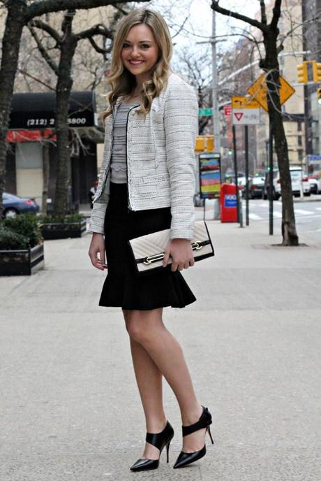 LRG Magazine - Revolucion Chanel - Tweed-Jacket-and-Skirt-for-Work