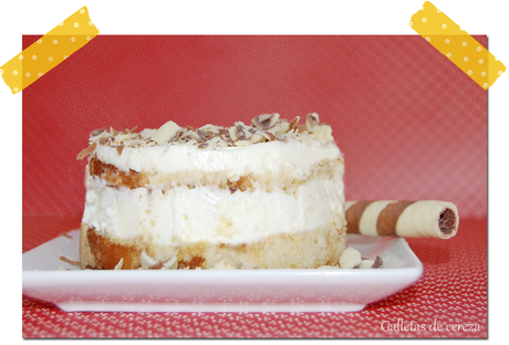 Tiramisú exprés individual de limón