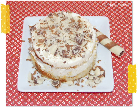 Tiramisú exprés individual de limón