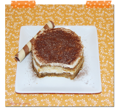 Tiramisú exprés individual