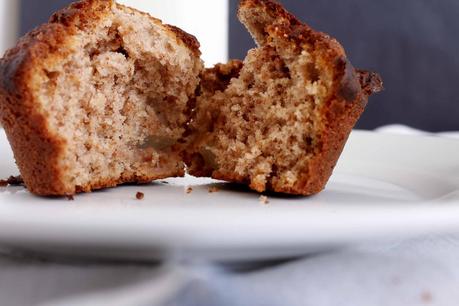 Receta Muffins de manzana y canela