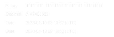 “Efecto 2038″, ¿Se repetirá la historia del “Efecto 2000″? Year_2038_problem