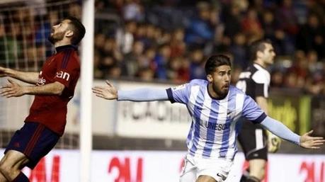 C.A. OSASUNA  0-2  MALAGA CF