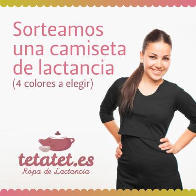 Sorteo camiseta de lactancia