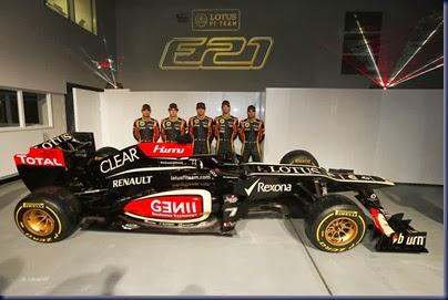 Lotus F1 Team 2013 Launch