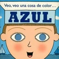 My little book box: Veo, veo, una cosa de color Azul.