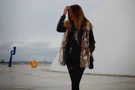 Niemeyer... Con Combi Chaleco Pelo & Máxi Perfecto