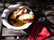 Sopa cebolla brandy