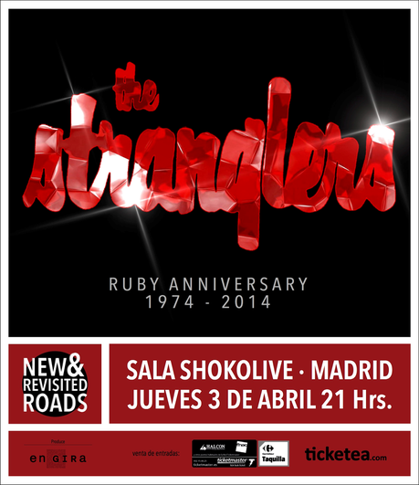 THE STRANGLERS EN MADRID, 3 DE ABRIL, SALA SHOKO‏