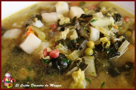MINESTRONE CON IL PESTO - RETO SALADO CRI: LIGURIA