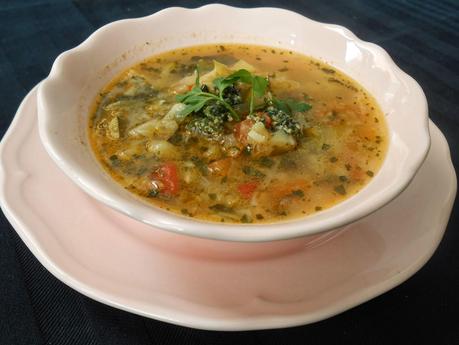 MINESTRONE CON IL PESTO - RETO SALADO CRI: LIGURIA