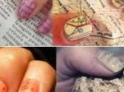 Decoracion uñas periódicos