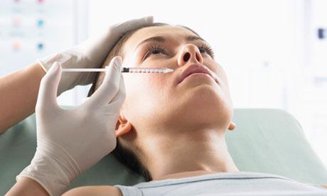 Los efectos secundarios del Botox