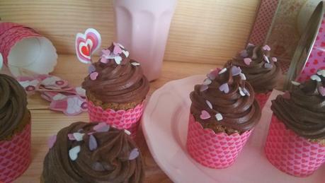 Cupcakes de San Valentín