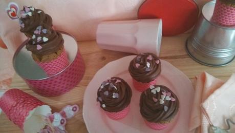 Cupcakes de San Valentín