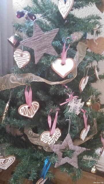 Galletas para colgar en el árbol