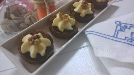 Bocaditos de Carrot Cake