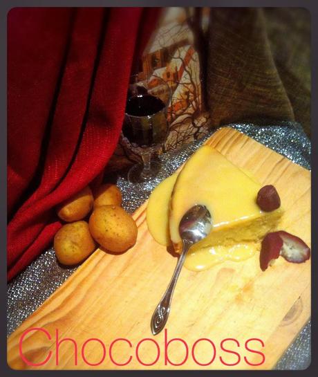 Patata y chocolate blanco!!!