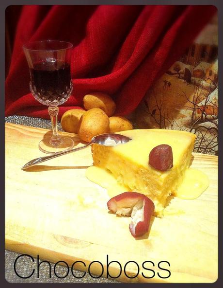 Patata y chocolate blanco!!!