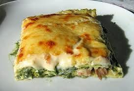 Lasagna de Espinacas y Quesos