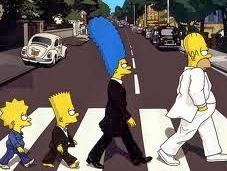 Simpsons Beatles