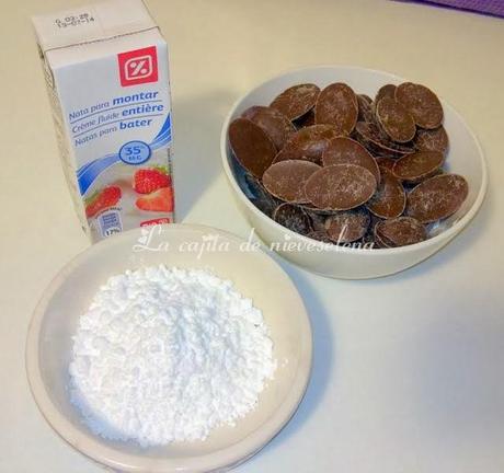 Brazo de gitano de chocolate y coco