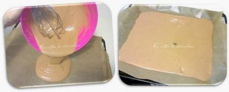 Brazo de gitano de chocolate y coco