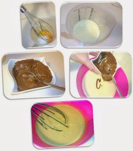 Brazo de gitano de chocolate y coco