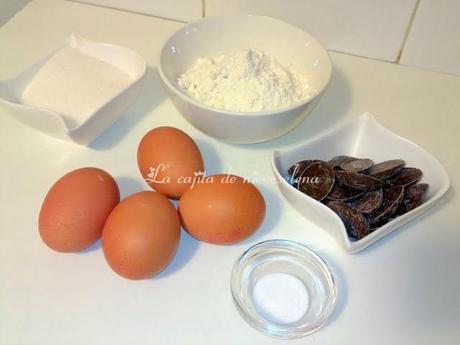 Brazo de gitano de chocolate y coco