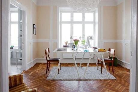 oficina despacho nórdico decoración oficinas despacho decoración lugares de trabajo casas nórdicas decoración casa sueca con despacho blog decoración nórdica blog decoración interiores nórdico 