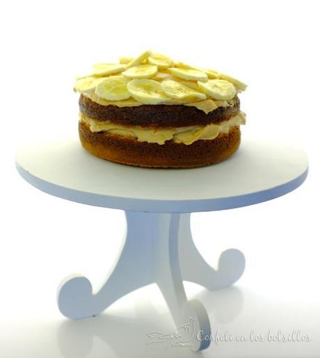 Tarta de Plátano con dulce de leche