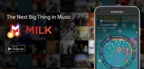 Milk Music, el nuevo servicio de Streaming de radio by Samsung
