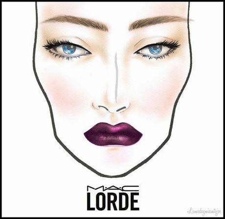 LORDE LANZARA UNA COLECCCIÓN DE MAQUILLAJE PARA M.A.C. Lorde_FaceCharts_MAC_2014