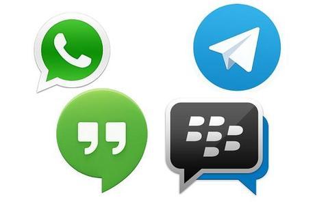 Mensajería ANdroid Las mejores aplicaciones de mensajería instantánea enfrentadas