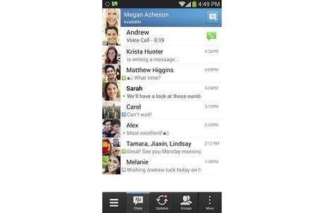 bbm Las mejores aplicaciones de mensajería instantánea enfrentadas