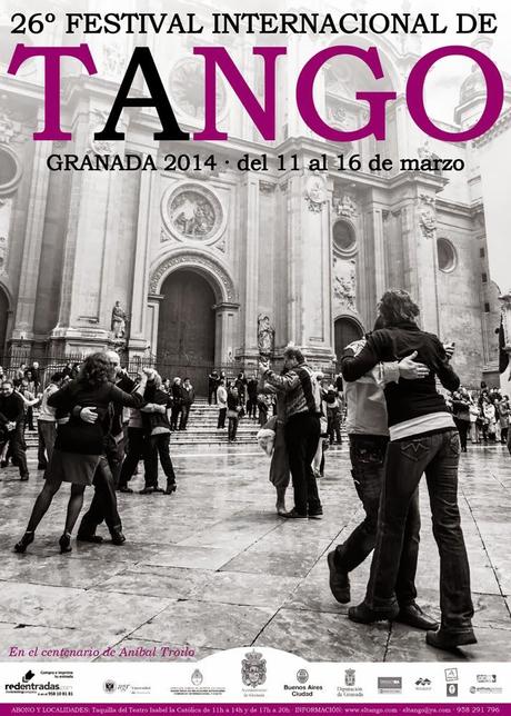 Granada: 26º Festival Internacional de Tango, 11 al 16 de marzo