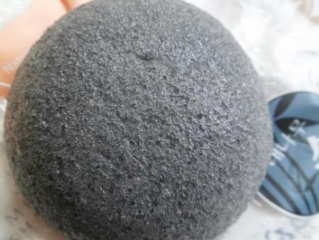 Cosmética Asiática: Konjac Natural Soft Jelly Cleansing Puff (Bamboo Charcoal)